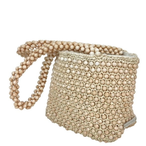 LOEFFLER RANDALL Mina Mini Beaded Tote Bag - $295. - Picture 9 of 16